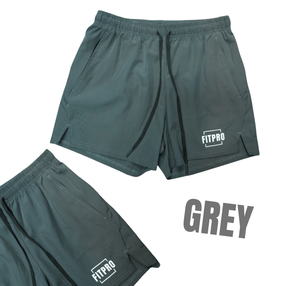 FITPRO MEN’S TRAINING SHORTS
กางเกงออกกำลังกายผู้ชาย รุ่น Quick Dry ออกแบบมาเพื่อสายฟิตเนสและสาย Active โดยเฉพาะ
ไม่ว่าจะเป็นเล่นเวท วิ่ง คาร์ดิโอ เทรนนิ่ง หรือใส่ลำลองในวันสบายๆ ก็ให้ทั้งความคล่องตัวและลุคสปอร์ตที่ดูดีในตัวเดียว