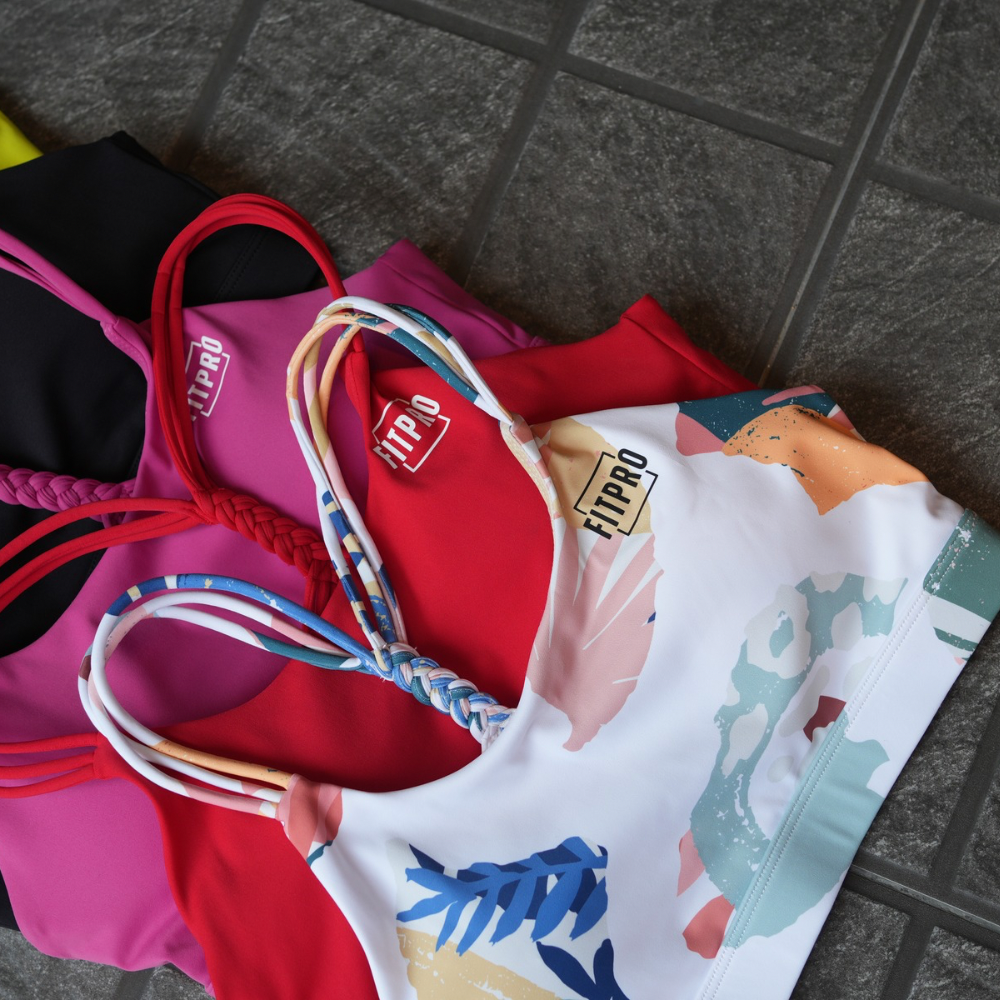 FITPRO Women Active Sports Bra สปอร์ตบาซัพพอร์ตดี กระชับ ใส่สบาย ผ้ายืดหยุ่น แห้งไว ฟองน้ำถอดได้ เหมาะสำหรับฟิตเนส โยคะ วิ่ง และออกกำลังกาย