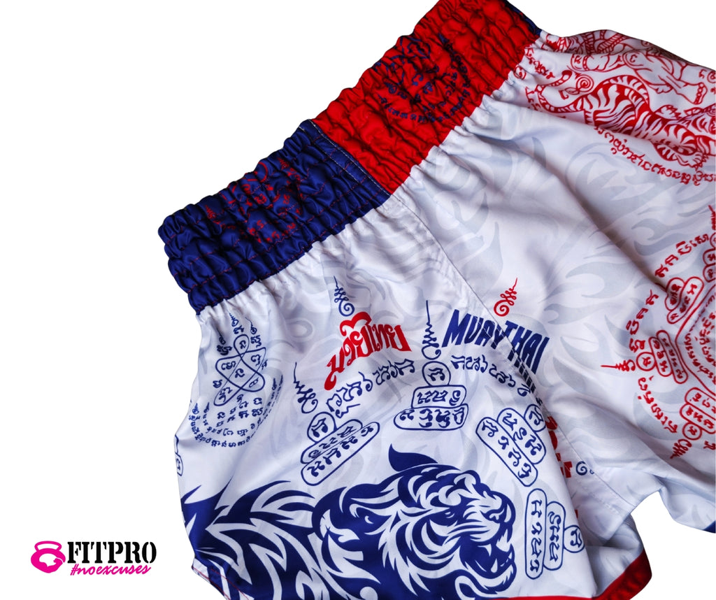 Fitpro MUAY THAI Short กางเกงมวยไทย LIMITED EDITION ลายยันต์ไทย