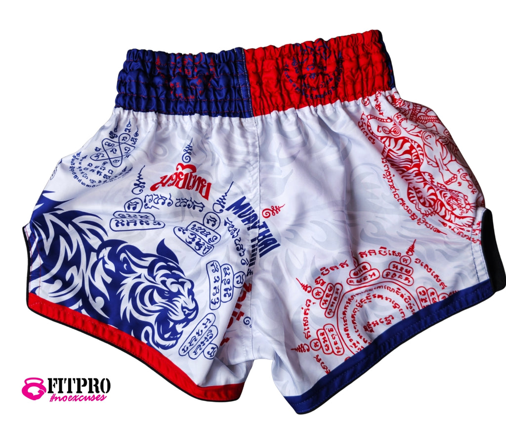 Fitpro MUAY THAI Short กางเกงมวยไทย LIMITED EDITION ลายยันต์ไทย
