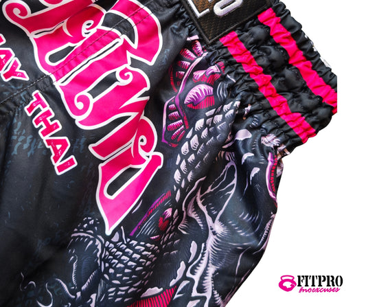 Fitpro MUAY THAI Short กางเกงมวยไทย LIMITED EDITION Dragon Desing
