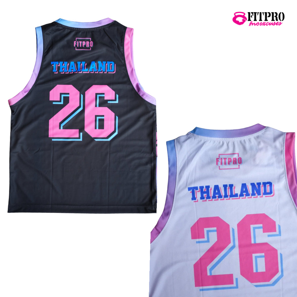 Fitpro Gym Singlet – Beach& Style เสื้อกล้ามออกกำลังกาย สไตล์ Beach Vibes ผสมกลิ่นอาย Phuket Street Fashion และสาย Fitness ได้อย่างลงตัว