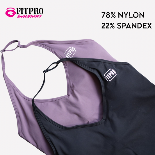 FITPRO Halter Workout Top เสื้อออกกำลังกายคล้องคอเต็มตัว ผ้ายืดหยุ่น แห้งไว ใส่ฟิตเนส โยคะ วิ่ง S-XL