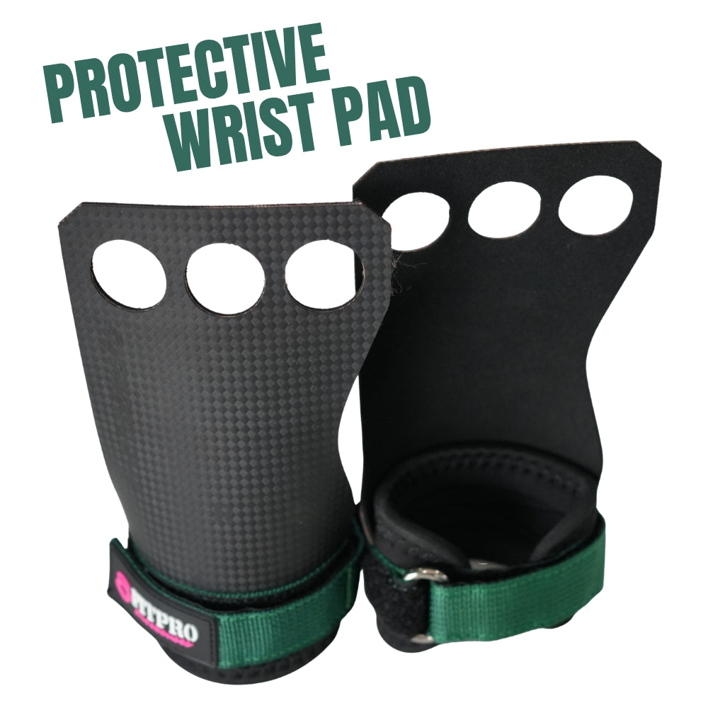 FITPRO Hand Grips ถุงมือฟิตเนส กันตาปลา กันลื่น สำหรับ Pull Up, CrossFit และยกเวท
