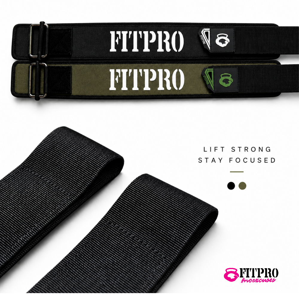 FitPro Lifting Belt เข็มขัดยกเวทซัพพอร์ตหลัง Quick Lock ล็อกแน่น ปรับง่าย ช่วยซัพพอร์ตแกนกลาง เพิ่มความมั่นคงทุกท่า ยกหนักได้มั่นใจมากขึ้น S M L XL