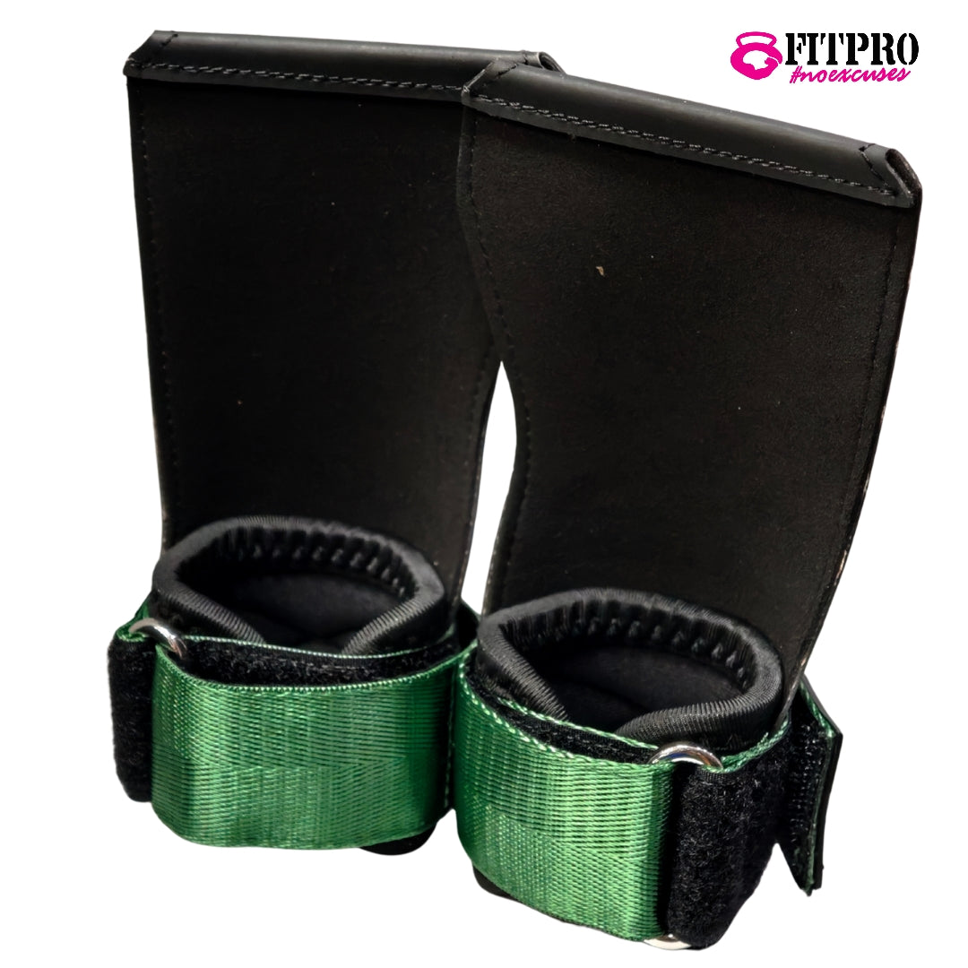 FITPRO HANDGRIP ถุงมือยกน้ำหนัก | สาย Strapกว้าง 3.8 ซม. | Grip แบบ No Hold | Pad หนา 3 มม. | วัสดุ Rubber Hypalon